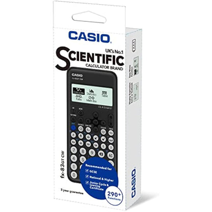 Casio fx-83GTCW Black Scientific Calculator