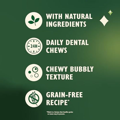 Lily's Kitchen Woofbrush Dental Chew - Natural Dental Sticks for Small Dogs (5 Packs of 7 Chews)