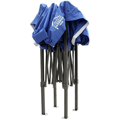 All Seasons Gazebos 2x2 Fully Waterproof Pop up Gazebo With Accessories - Royal Blue