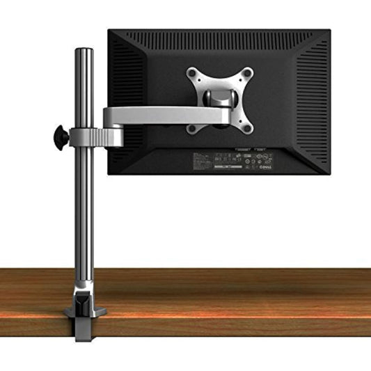 ThingyClub Monitor Desk Mount Bracket stand Arm for 10"-30" LCD LED Screens, Max VESA 100x100mm up to 8kg(17.6lbs) Weight Capacity (Single Arm)