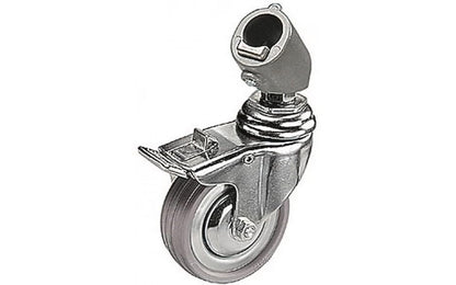 Manfrotto 75mm Wheel with Brakes and Adapter for Legs (Pack of 3)
