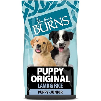 Burns Pet Nutrition Hypoallergenic Complete Dry Dog Food Puppy Original Lamb and Rice 2 kg