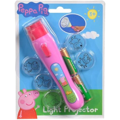 Simba 109262386 Peppa Pig Light Projector, Pink/Green/Blue/Yellow