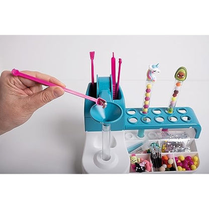 Clementoni- Pen Creator Studio: Personalised Pen Making Kit for Kids, Arts & Crafts (6+ Years)