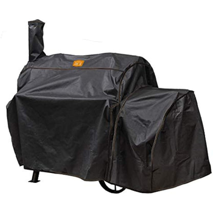 Oklahoma Joe’s Highland Offset Smoker Cover, Black