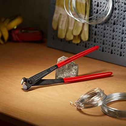 Knipex High Leverage Concreters' Nipper high lever transmission black atramentized, plastic coated 300 mm 99 11 300