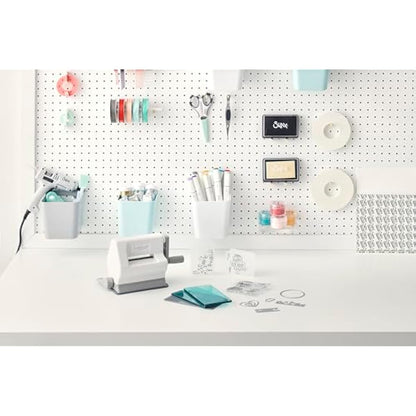 Sizzix Sidekick Mini Die Cutting and Embossing Machine and Craft Kit for Adults and Kids. Perfect for your Card Making, Journaling and Scrapbooking Supplies | 6.35cm Opening