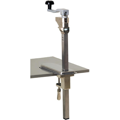 Vogue Bench Can Opener 530 mm / 21 inch, Stainless Steel, Cans up to 355 mm / 14 inch, Heavy Duty Tin Can Opener, Ultra-Sharp Blade, Attaches to