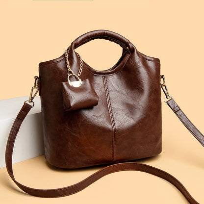 Womens Retro All-Match Shoulder Crossbody Bag