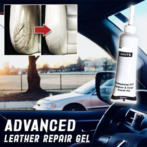 Leather repair paste