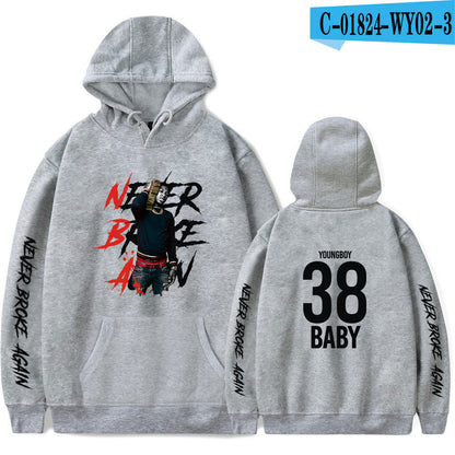Men's and women's casual hooded sweater