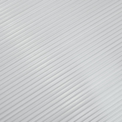 Outsunny 14 Pieces Polycarbonate Sheets, 121 x 61 x 0.4cm Twin-Wall Plastic Roofing Sheets, 10m\'c2\'b2 Replacement Greenhouse Panels, Waterproof and UV Protection, Clear