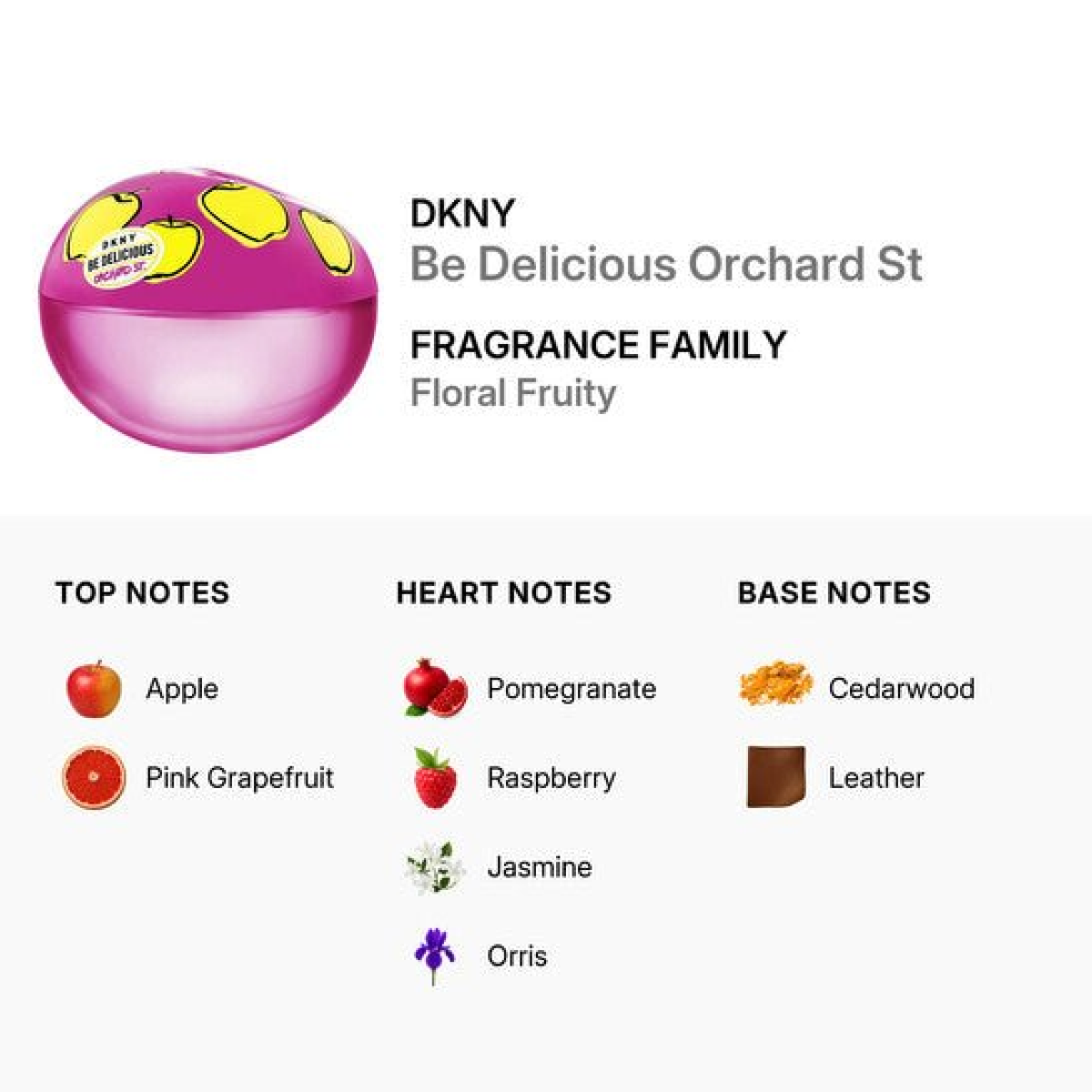 DKNY Be Delicious Orchard Street Eau De Parfum Spray 100ml