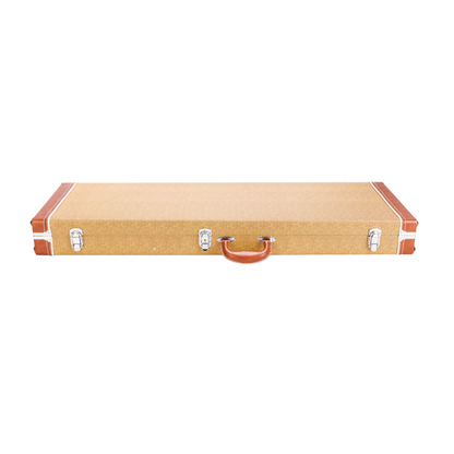 【Replace 24852220】High Grade Electric Guitar Square Hard Case for GST GTL 170 SG and Burning fire Style Flat Yellow