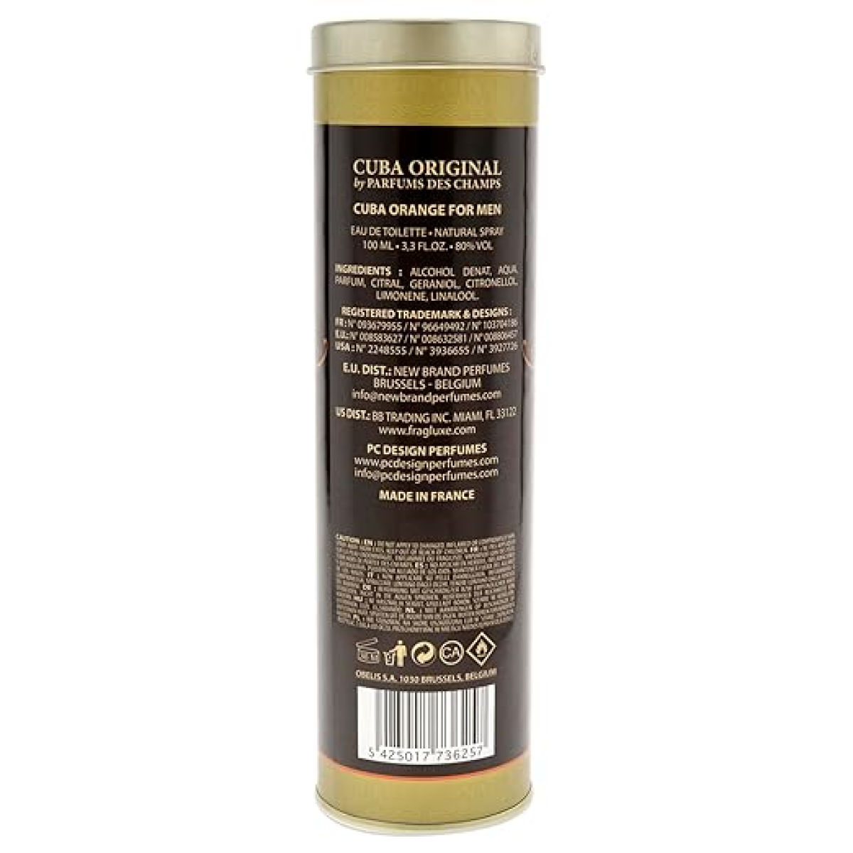 Cuba Classic Orange Eau de Toilette Spray 100ml