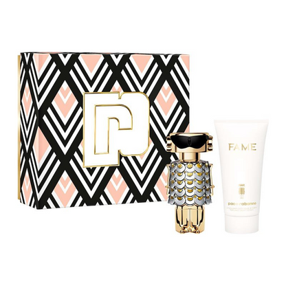 Paco Rabanne Fame Gift Set (Eau De Parfum Spray 50ml  Body Lotion 75ml)