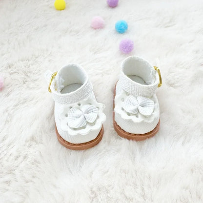 High-Fashion V1 V2  Labubu High End Luxury Chane Set 15cm 17cm Classic Grid Style Dress Set Fashion Clothes Replacement