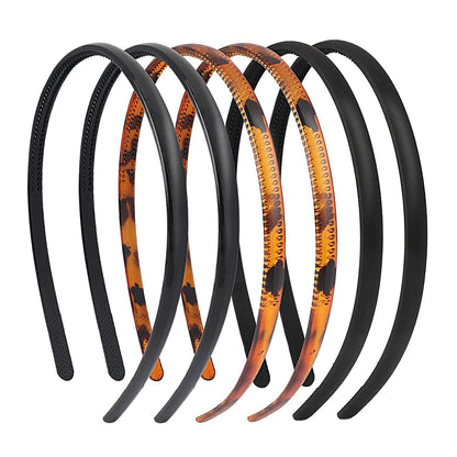 Korean Style Headdress BlackHair Accessories Hair Hoop Plastic Variety