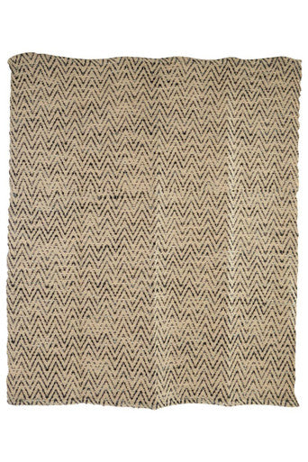 Bosie Grey Woven Chevron Throw