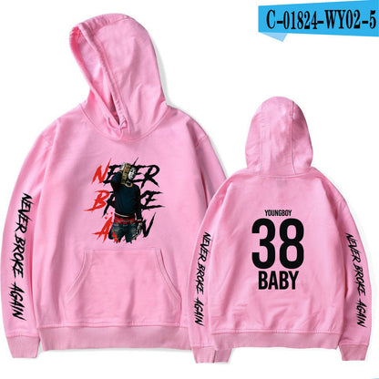 Men's and women's casual hooded sweater