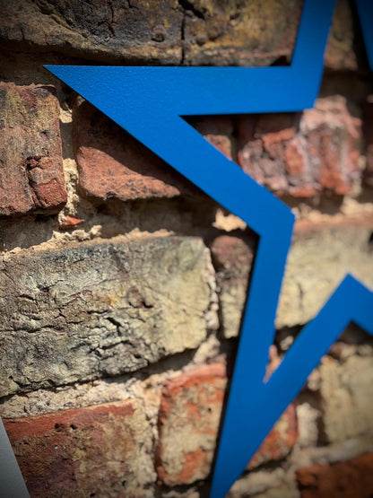 Rustic Metal Star Garden Decoration