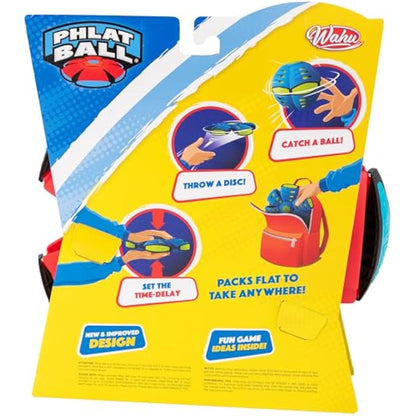 Phlat Ball WAHU Large (23cm) | Throw a Disc... Catch a Ball | Outdoor Garden Toy | Ages 5+