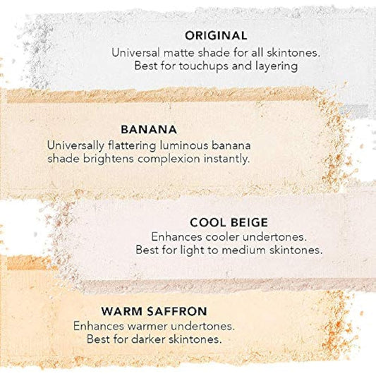 Dermablend Professional Illuminating Banana Loose Setting Powder - Sets Face and Body Makeup for Up to 16 Hours - Instantly Brightens Complexion - For All Skin Types, Tones, Conditions - 18g