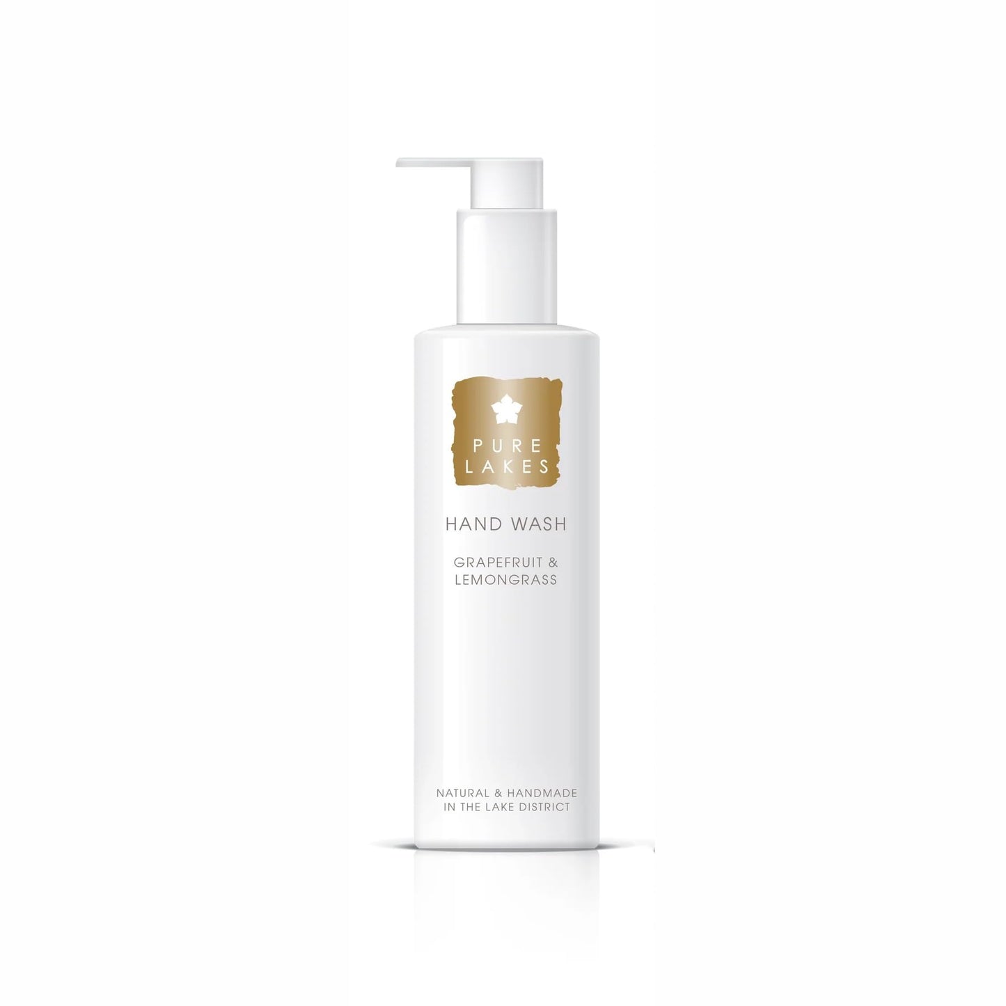 Pure Lakes Grapefruit & Lemongrass Hand Wash - Pump | Organic Hand Wash with Grapefruit & Lemongrass Essential Oils | Vegan Hand Wash Made with