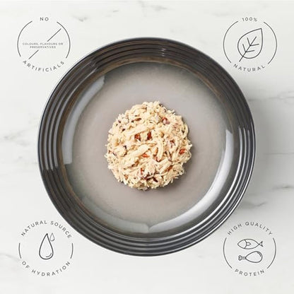 Encore 100 Percent Natural Cat Food, Pouch Chicken & Brown Rice in Broth 70g (16 x 70g Pouches)