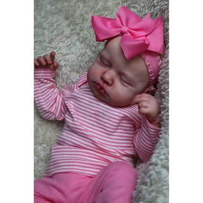 iCradle Reborn Baby Dolls 20 Inch Reborn Baby Dolls Silicone Weighted Body Newborn Toddler Dolls Best Wish for Age3+