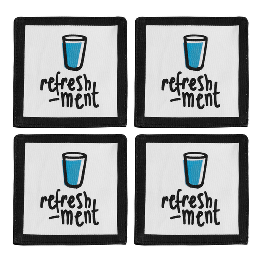 Doodle Set Of Four Refreshment Coasters