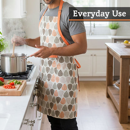 Orange Leaf Apron