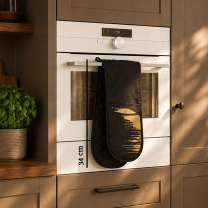 Modern Retro Double Oven Glove