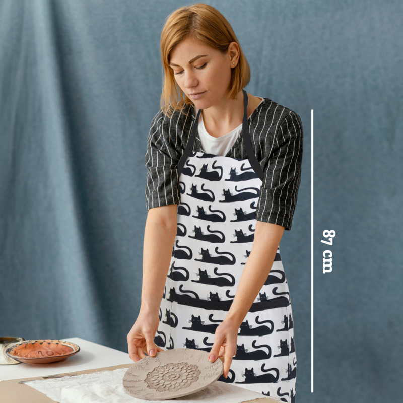 Black Cat Apron
