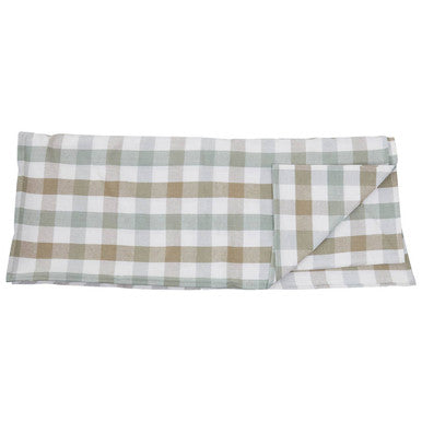 Thread and Loom Check Design Tablecloth