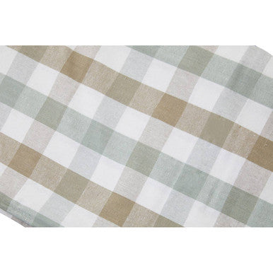 Thread and Loom Check Design Tablecloth