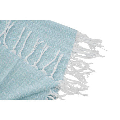 Thread and Loom Heritage Blue Hammam Towel