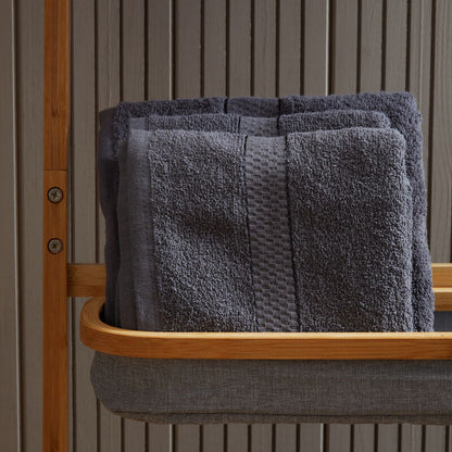 Thread and Loom 6 Piece Poppy Seed Towel Set