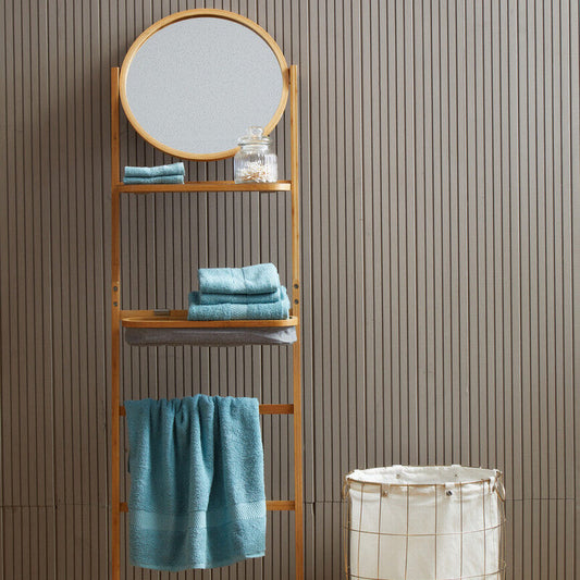 Thread and Loom 6 Piece Dusty Turquoise Towel Set