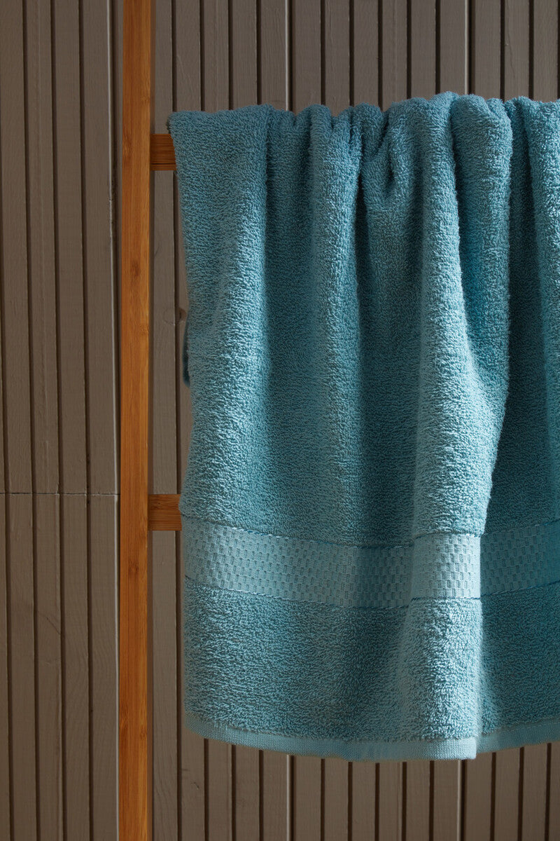 Thread and Loom 6 Piece Dusty Turquoise Towel Set