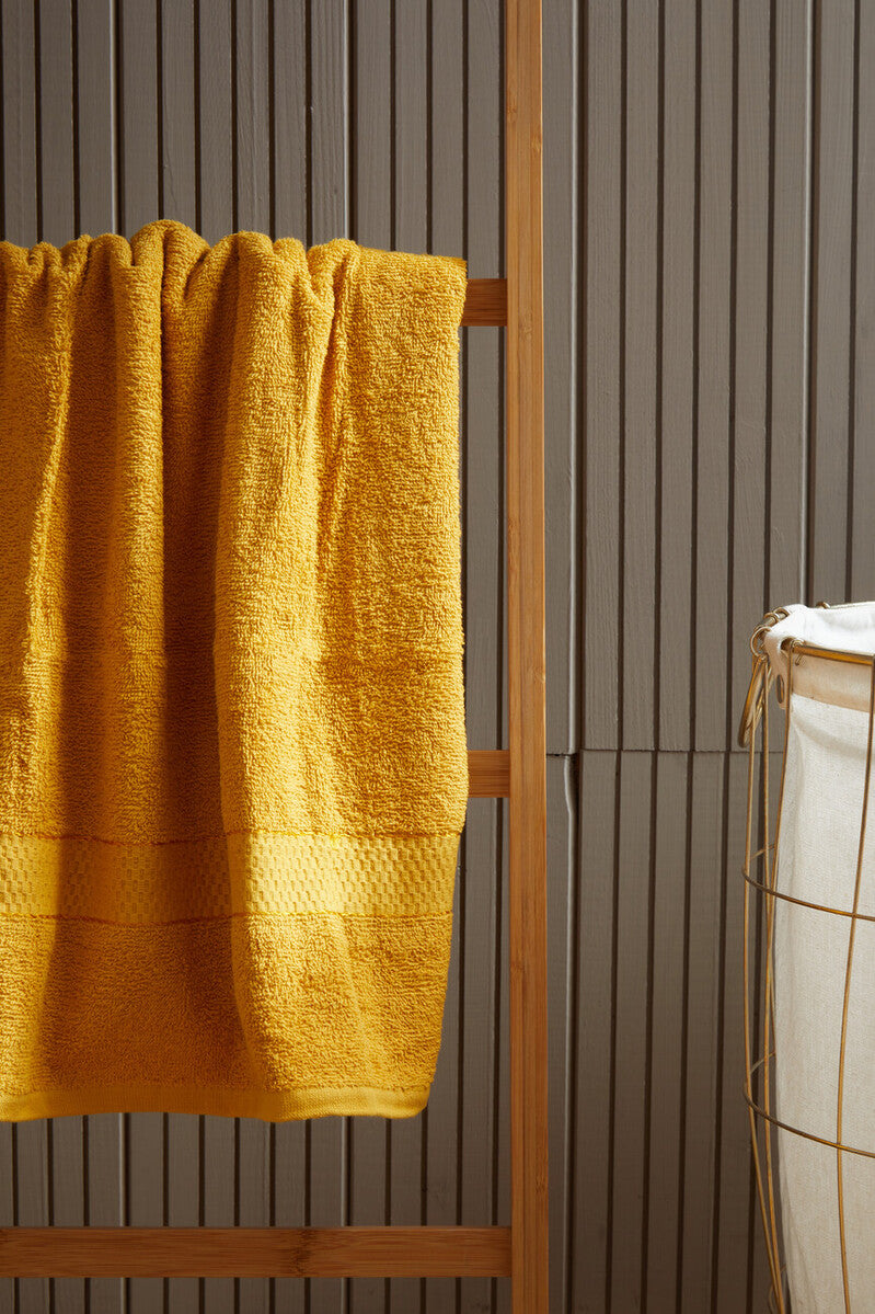 Thread and Loom 6 Piece Mustard Towel Set