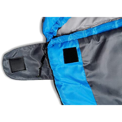 MOUNTREX® Sleeping Bag - Ultralight & Compact (850 g) - Outdoor Summer Sleeping Bag - Mummy Sleeping Bag (205 x 75 cm) - Small Pack Size and Lightweight - for Teenagers and Adults + Bonus Travel