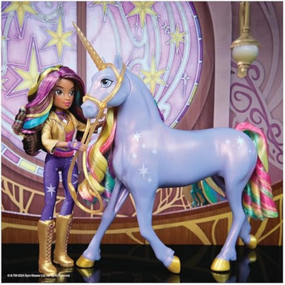 Unicorn Academy, Sophia & Interactive Rainbow Light-up Wildstar Unicorn Toy with Lights, Sounds and Music, Dolls and Unicorn Toys for Girls Aged 4 and up