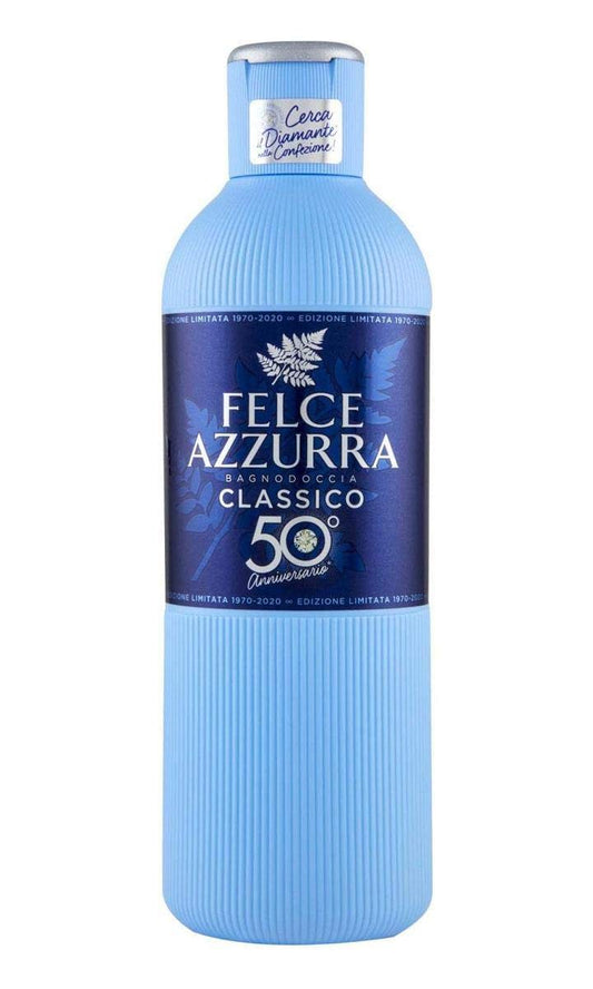 3X Felce Azzurra classic Bath Foam foam bath 650ML bath Shower foam