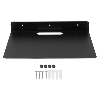 TOPINCN Floating AV Shelf Thickened Projector Router Camera Rack Mounted Box Sturdy Rack for Set Top Box Bracket Audio Visual Shelving