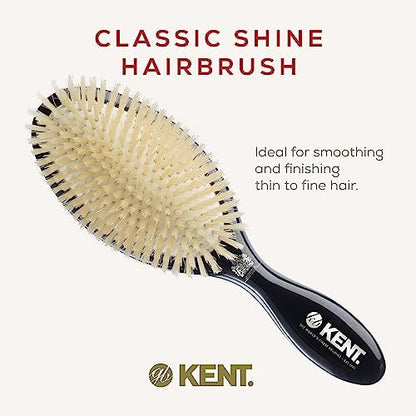 Kent Large Pure Soft White Bristle Cushioned Brush - CSGL (PACK OF 1)