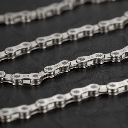 YBEKI Bike Chain 9/10/11/12 Speed Bicycle Chain 1/2 x 11/128 Inch 116 Links With 3 Links and Bike Link Plier (balck 12 Speed)