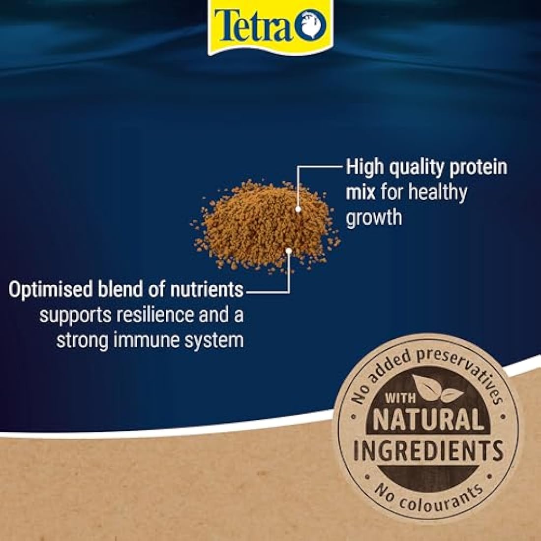 Tetra Prima Fish Food Mini Granules, Complete Food for Small Mid-Water and Bottom-Feeding Fish, 100 ml