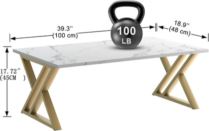 Coffee Tables,living room Table,Center Tea Side with Robust Steel Frame