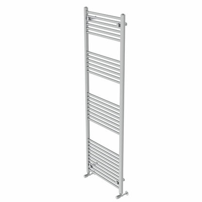 Warmehaus Straight Bathroom Heated Towel Rail Warmer 1800x600mm Chrome